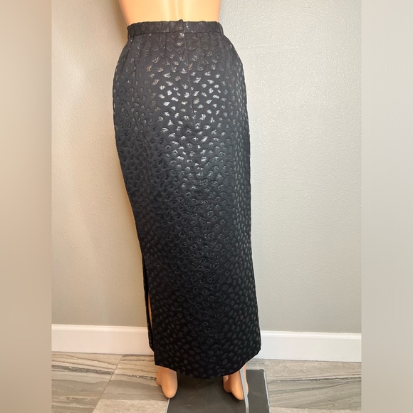 Gianni Versace Vintage couture black blazer & long skirt IT40 US size 4. 2 items - Picture 2 of 13